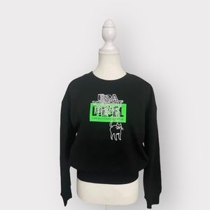 Diesel cropped sweatshirt size XXS